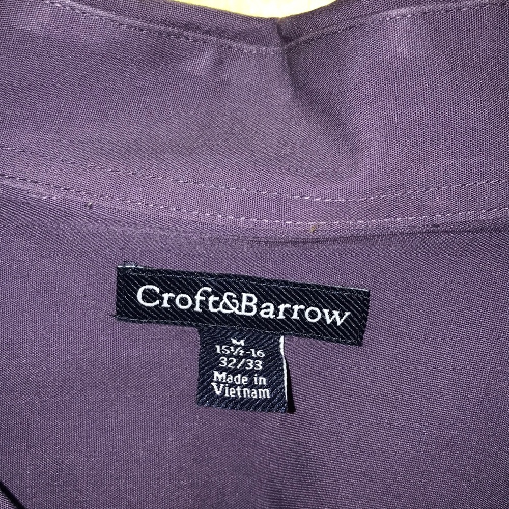 Royal Purple Men’s Dress Shirt